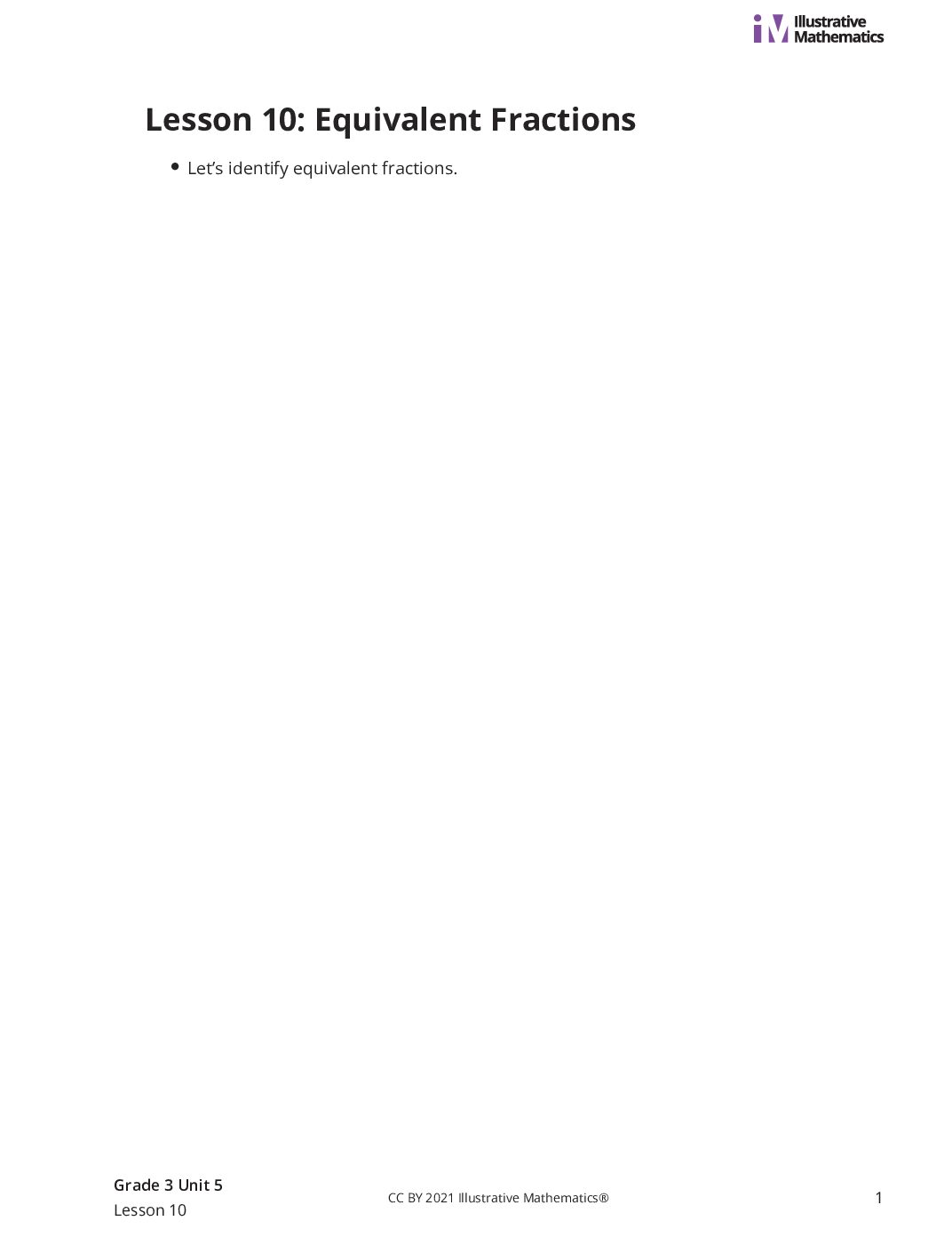 Grade3 5 10 Lesson Student Task Statements