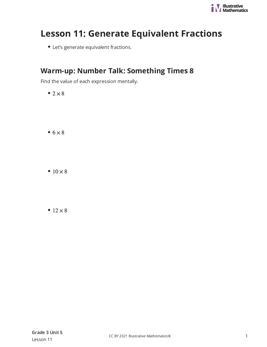 Grade3 5 11 Lesson Student Task Statements