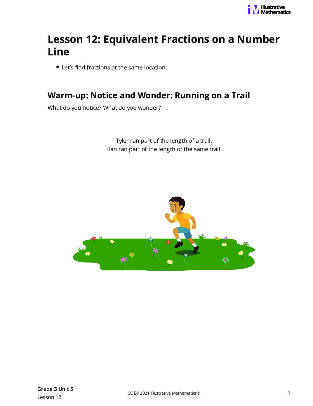Grade3 5 12 Lesson Student Task Statements