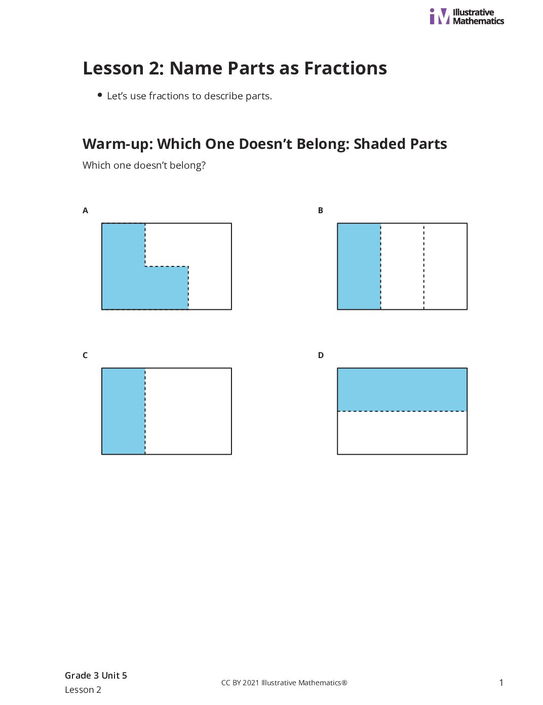 Grade3 5 2 Lesson Student Task Statements