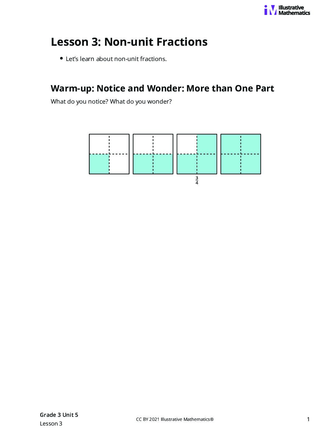 Grade3 5 3 Lesson Student Task Statements