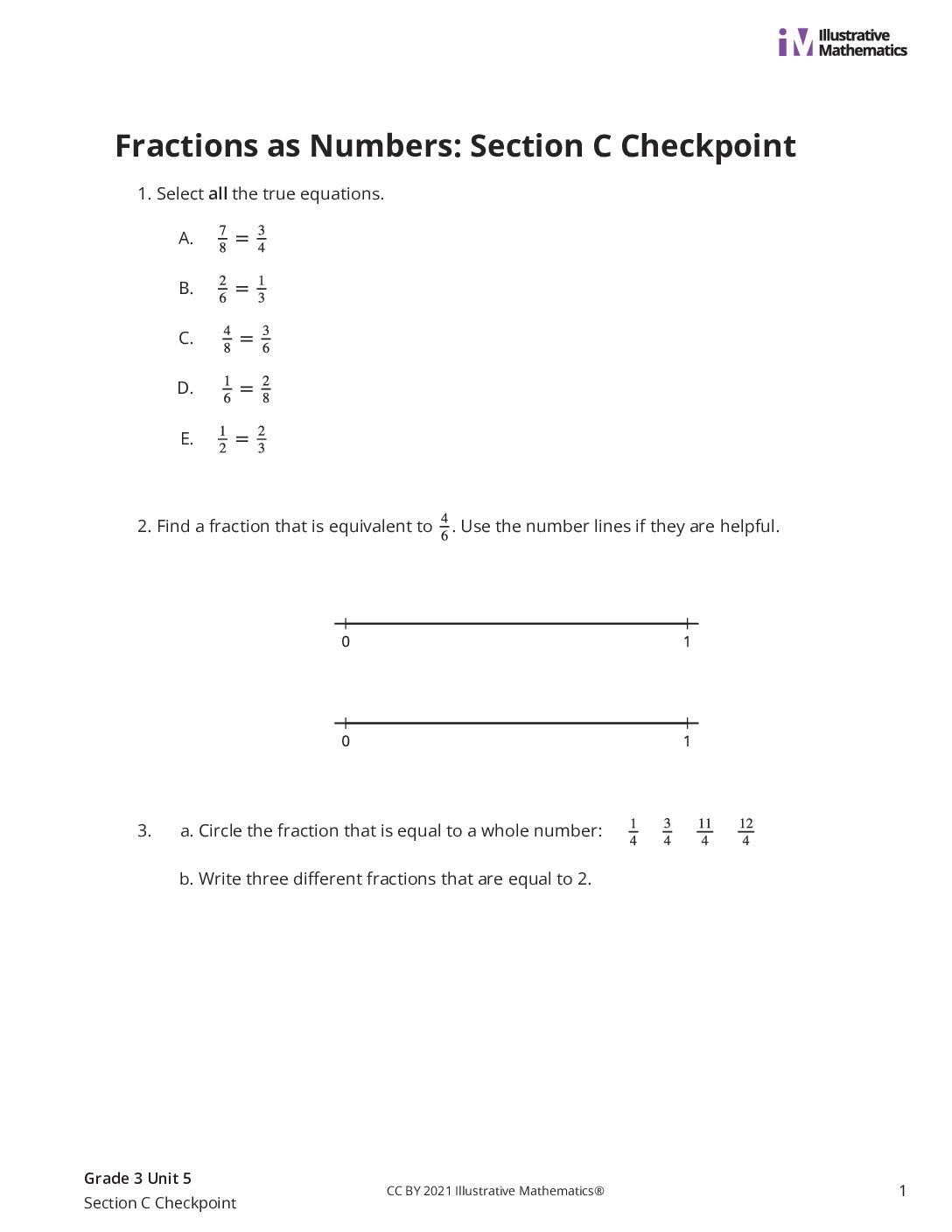 Grade3 5 Section C Checkpoint Assessment