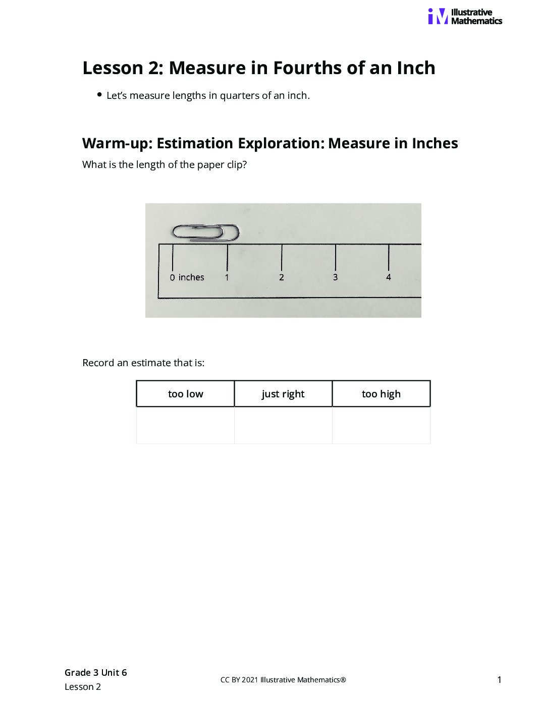 Grade3 6 2 Lesson Student Task Statements