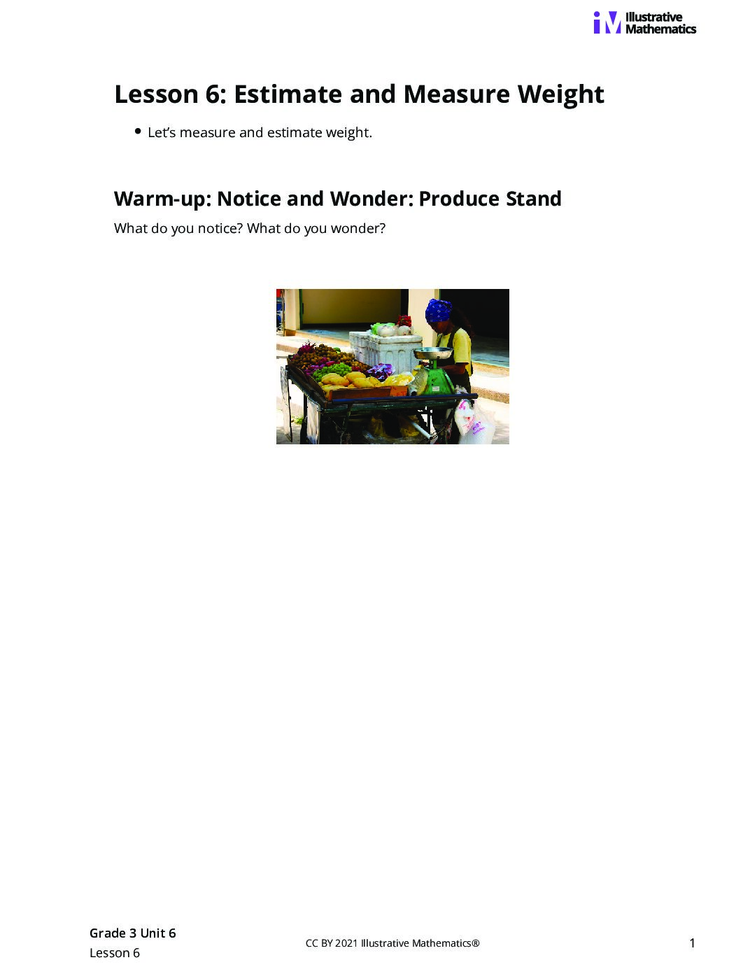 Grade3 6 6 Lesson Student Task Statements