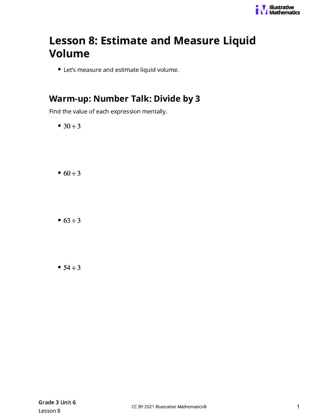 Grade3 6 8 Lesson Student Task Statements