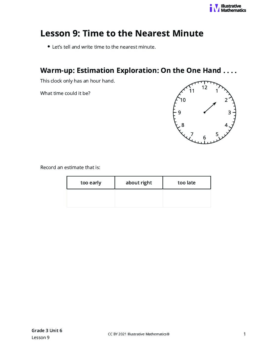 Grade3 6 9 Lesson Student Task Statements