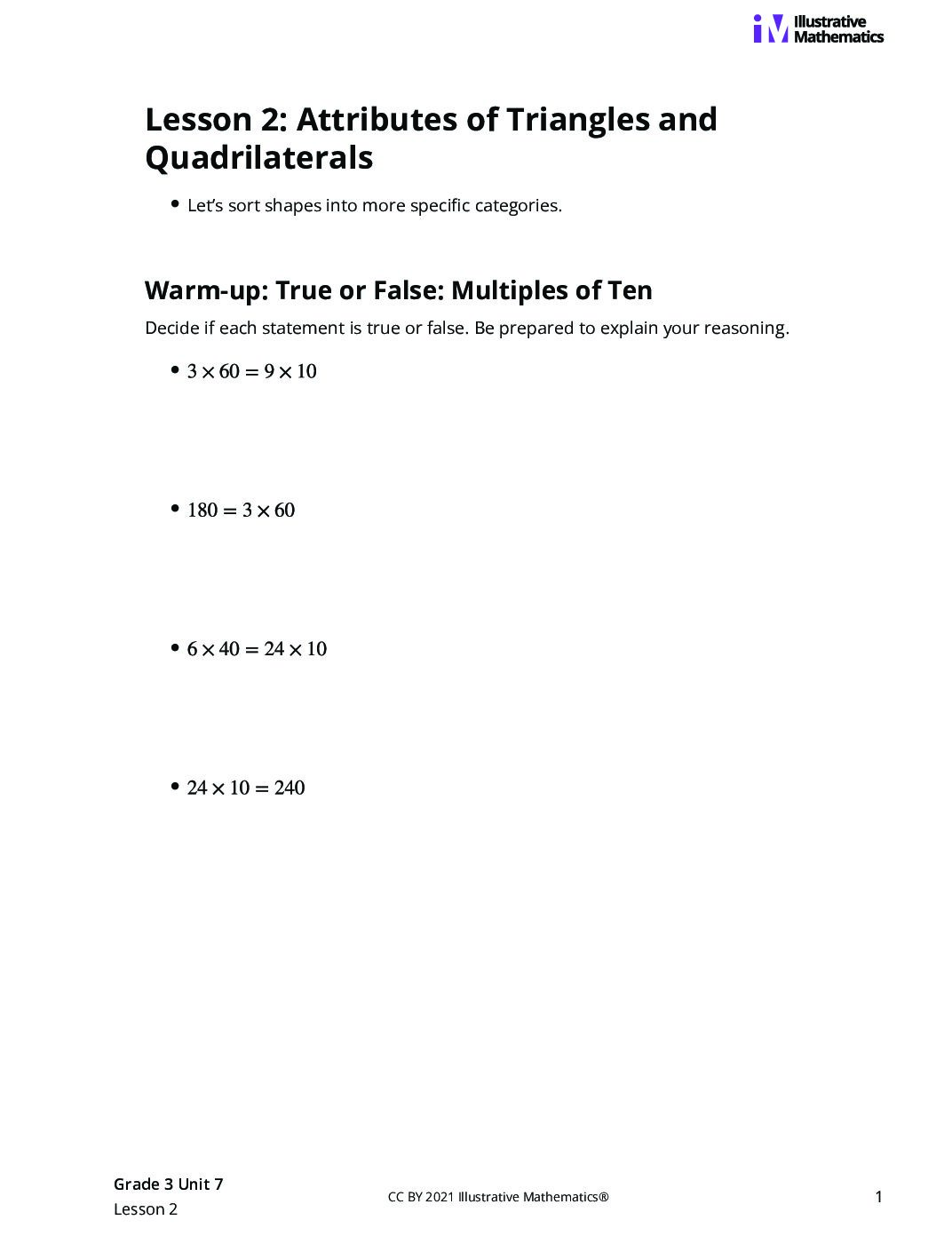 Grade3 7 2 Lesson Student Task Statements