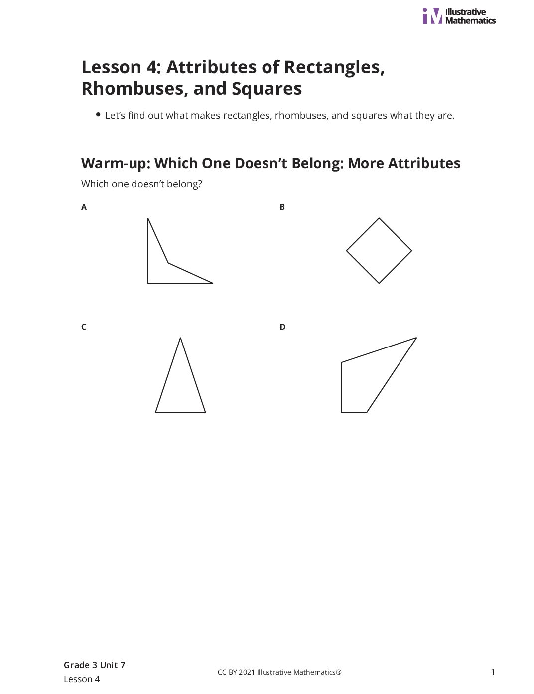 Grade3 7 4 Lesson Student Task Statements