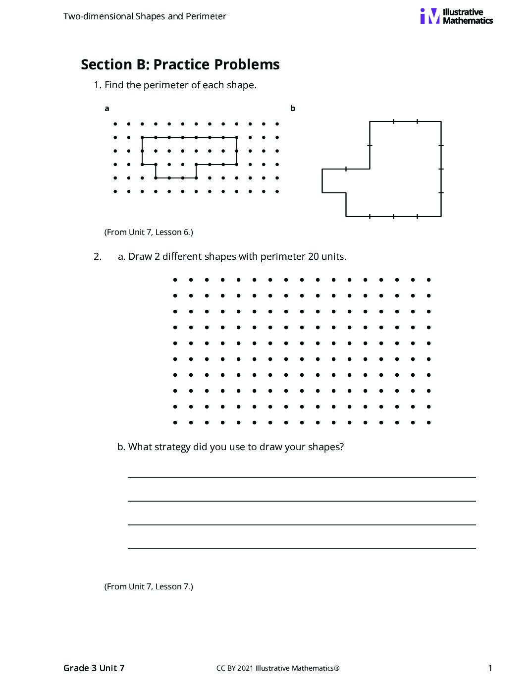 Grade3 7 B What İs Perimeter Curated Practice Problem Set