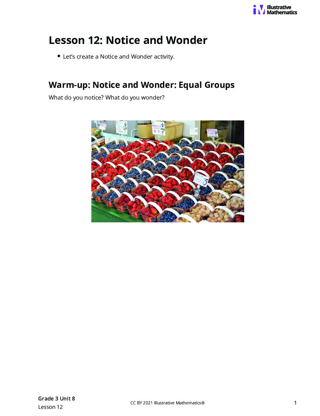 Grade3 8 12 Lesson Student Task Statements