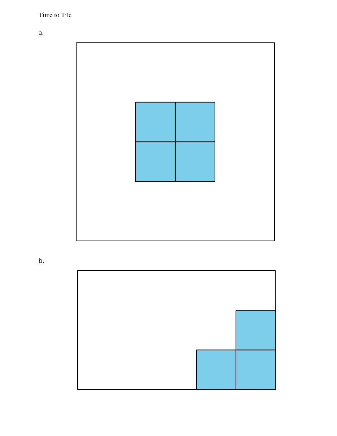 Grade3.2.A3.1 Time To Tile Time To Tile