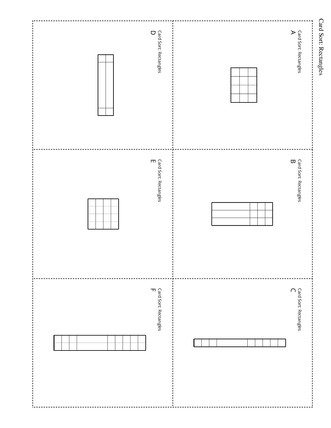 Grade3.2.A3.2 Card Sort Rectangles Card Sort Rectangles