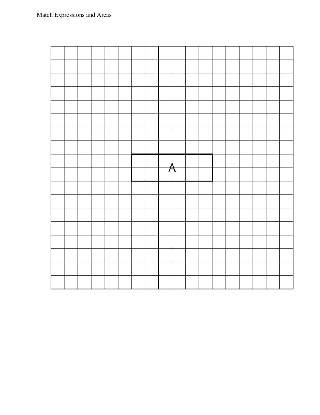 Grade3.2.B5.1 Match Expressions And Areas Match Expressions And Areas