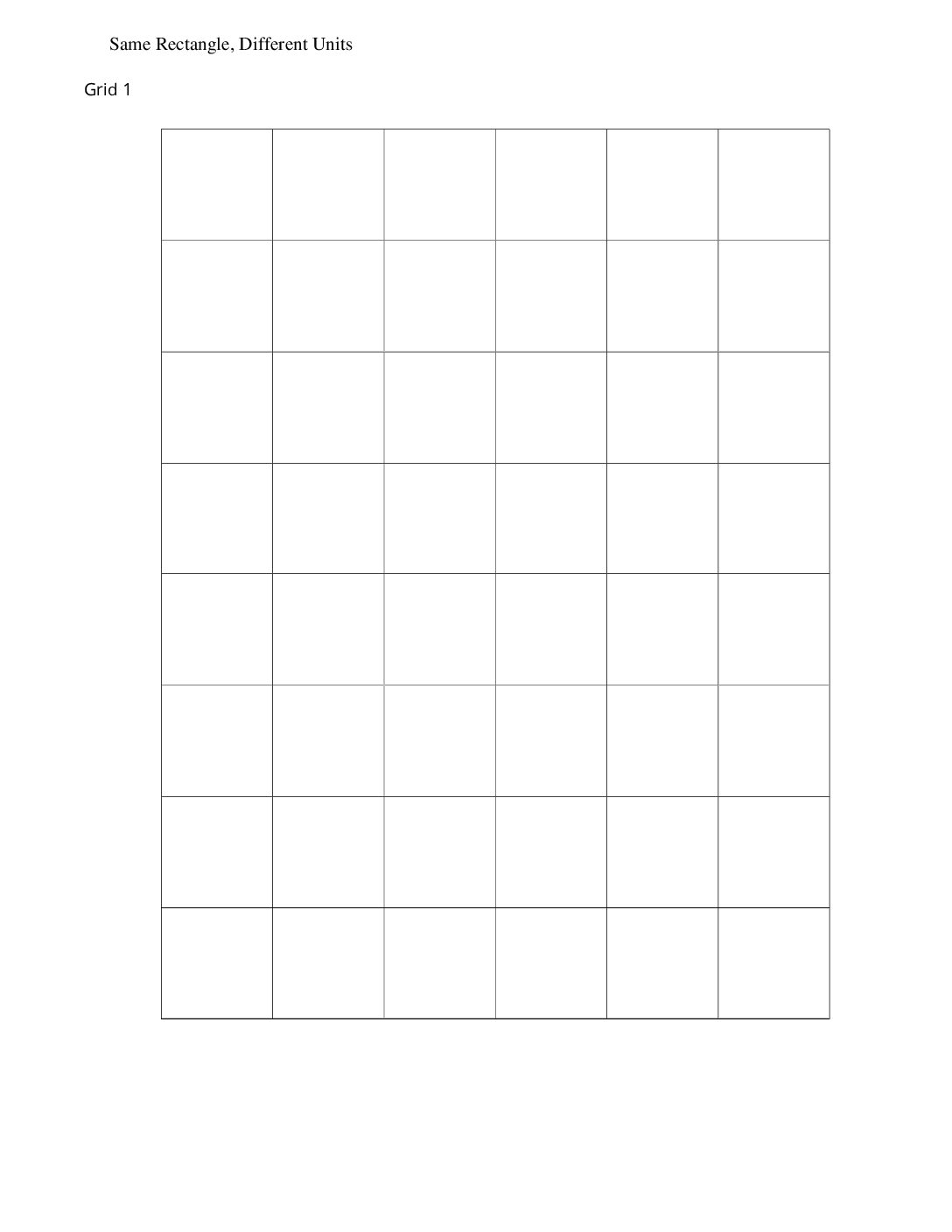 Grade3.2.B6.2 What S The Area Same Rectangle Different Units