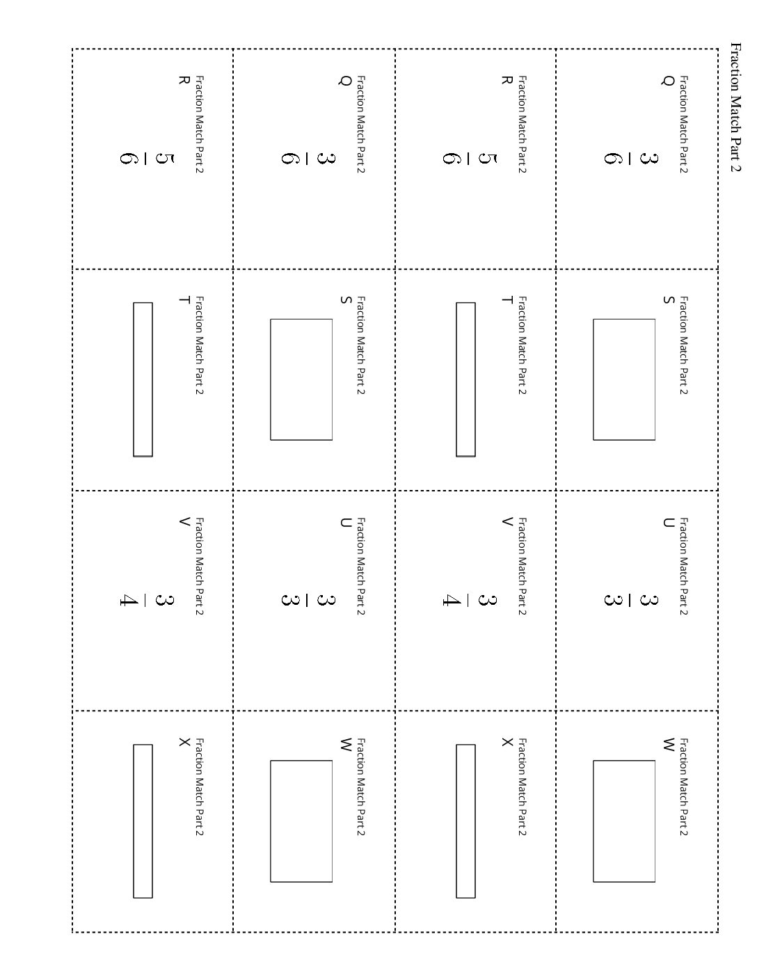 Grade3.5.A3.2 Fraction Match Fraction Match Part 2