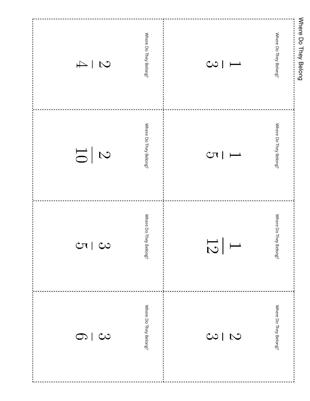 Grade4.2.A6.2 Card Sort Where Do They Belong Where Do They Belong