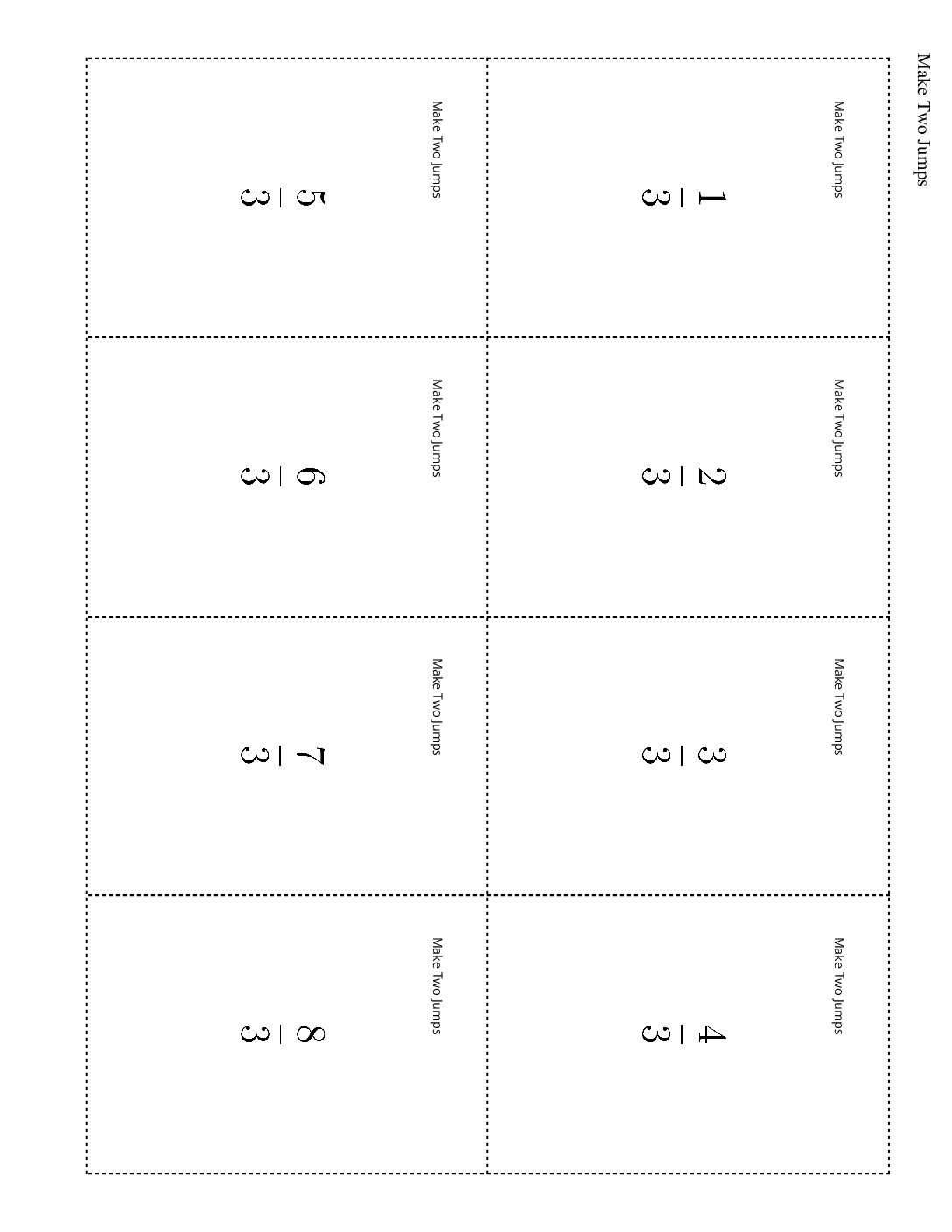 Grade4.3.B8.3 Make Two Jumps Make Two Jumps