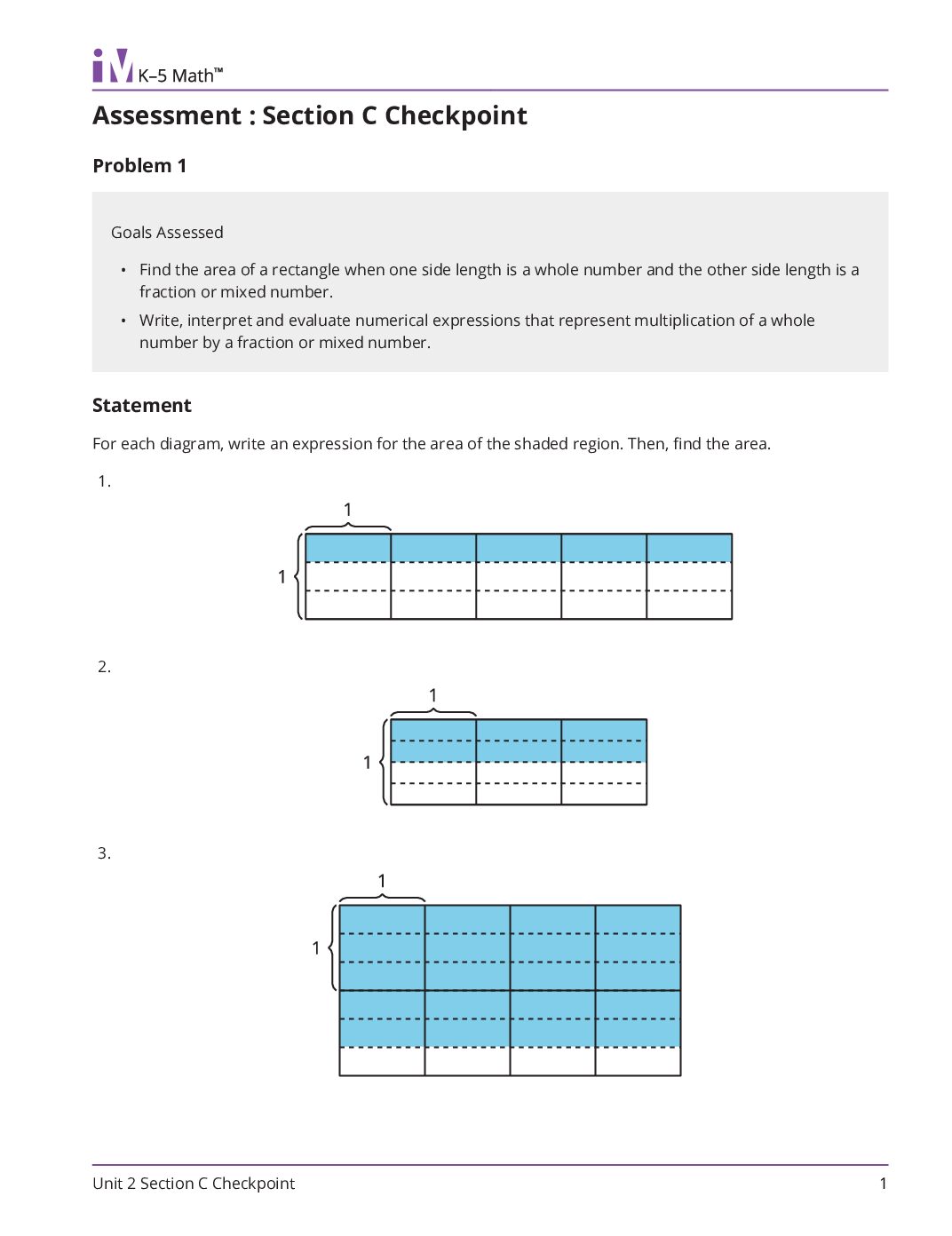 Grade5 2 Section C Checkpoint Teacher Guide