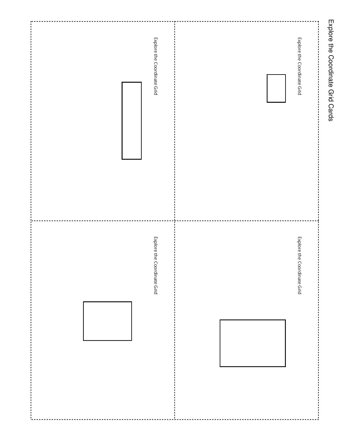 Grade5.7.A1.1 Can You Draw İt Shapes On The Coordinate Grid Explore The Coordinate Grid Cards