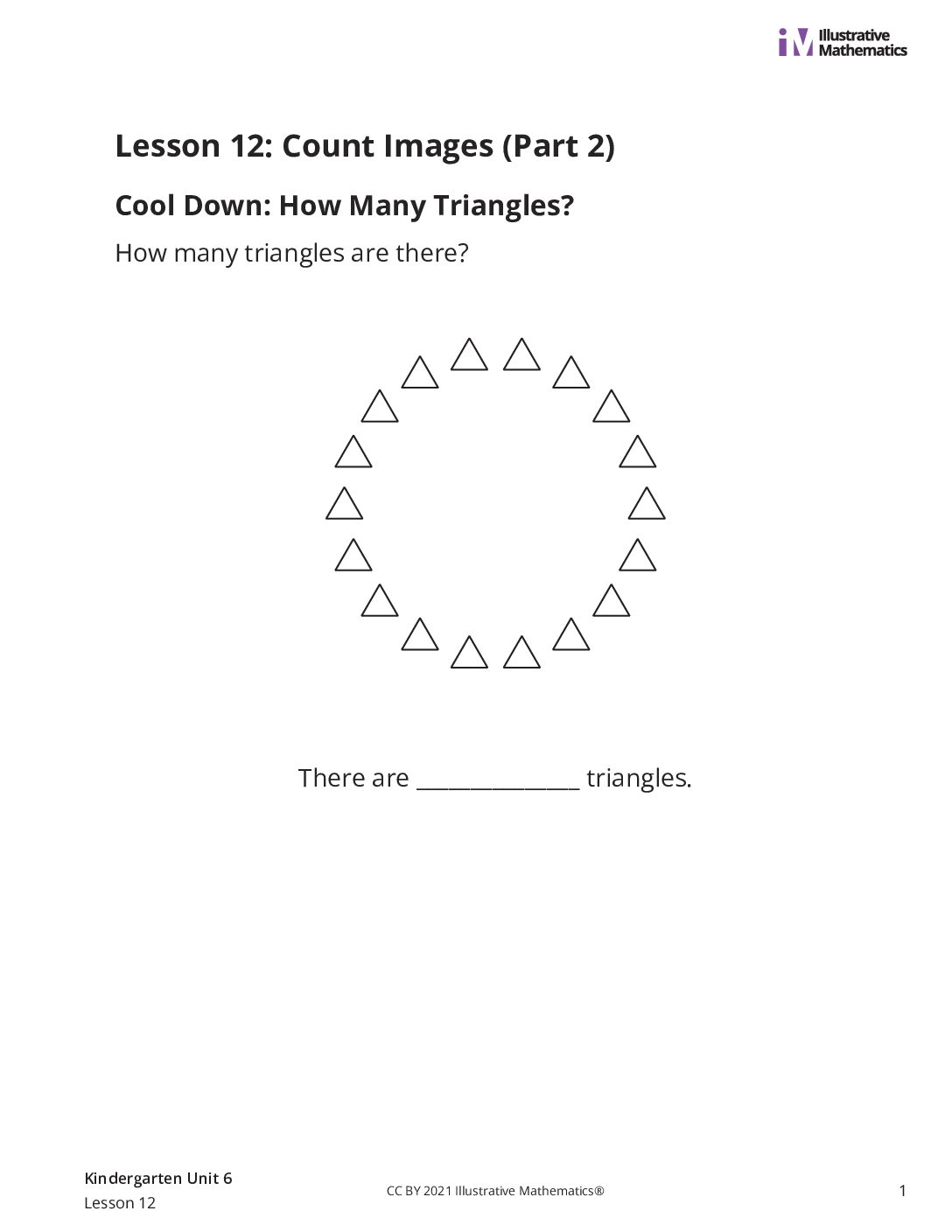 Kindergarten 6 12 Cooldown Cool Down