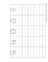 Kindergarten.6.B6.3 Revisit Number Race Numbers 11 20 Number Race Stage 2 Recording Sheet For Writing