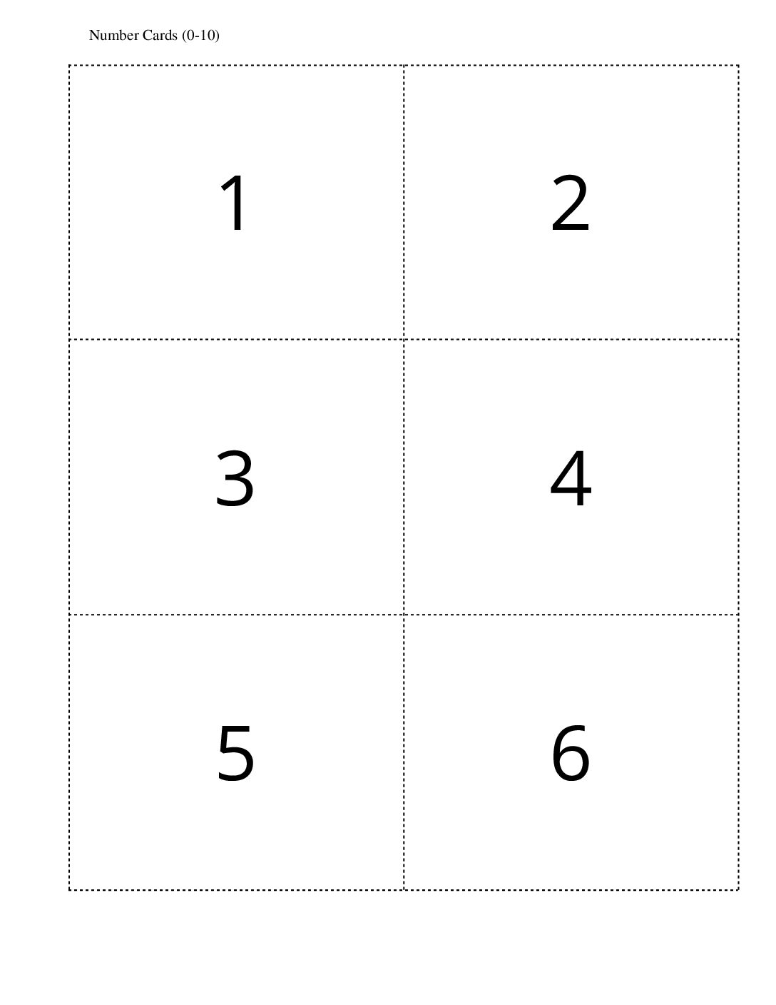 Kindergarten.2.C14.1 Toppings On Pizza Number Cards 0 10
