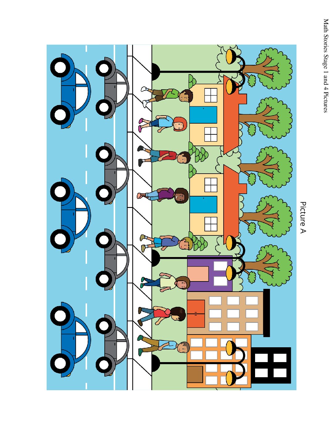 Kindergarten.2.C16.1 Revisit Math Stories How Many Math Stories Stage 1 And 4 Pictures