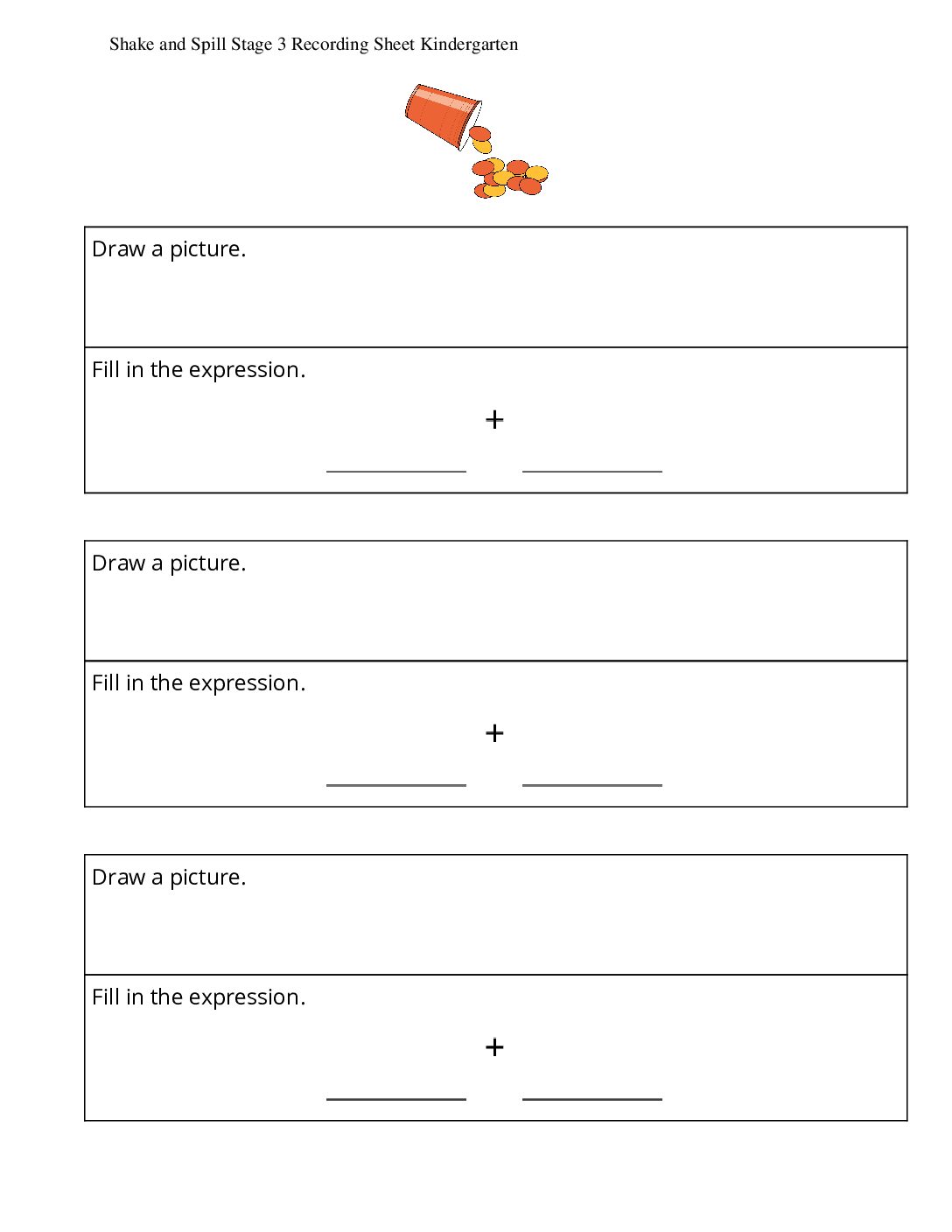 Kindergarten.4.C15.3-İntroduce-Shake-And-Spill-Represent-Shake-And-Spill-Stage-3-Recording-Sheet-Kindergarten