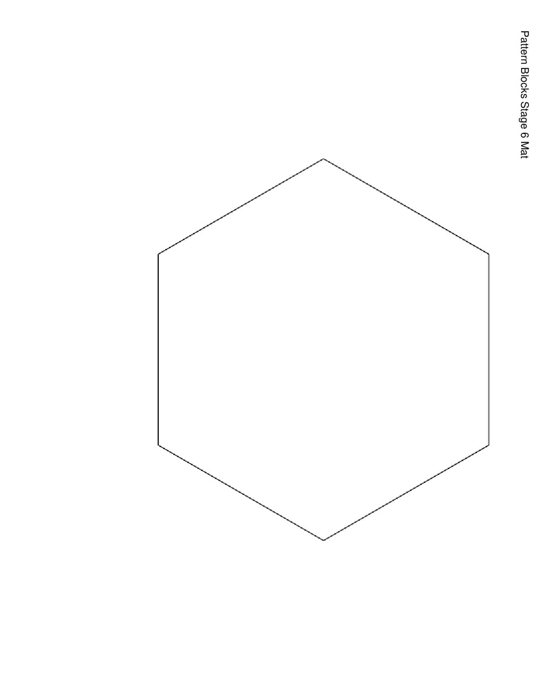 Kindergarten.7.A2.3 İntroduce Pattern Blocks Place The Last Pattern Block Pattern Blocks Stage 6 Mat
