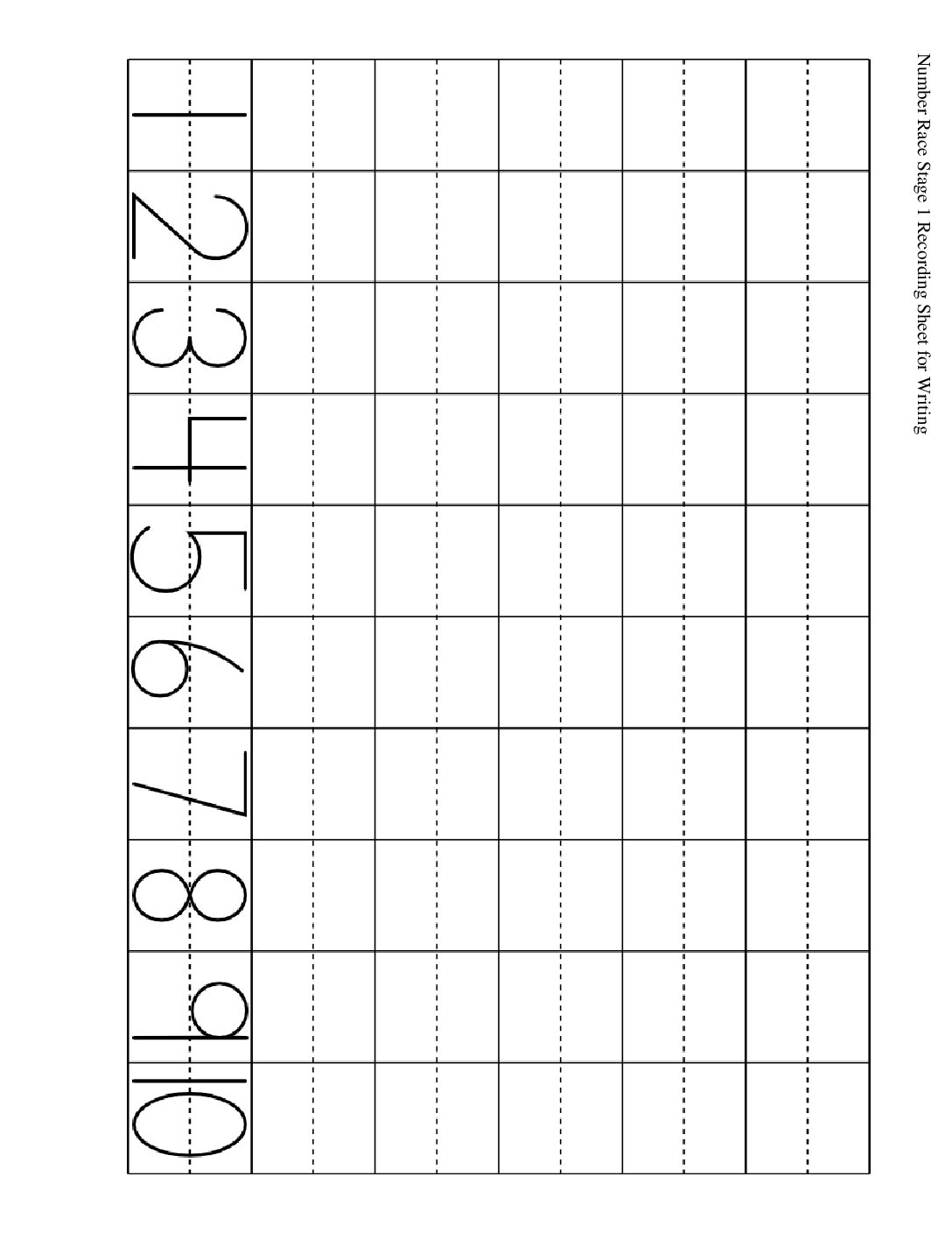 Lesson 12 Number Race Recording
