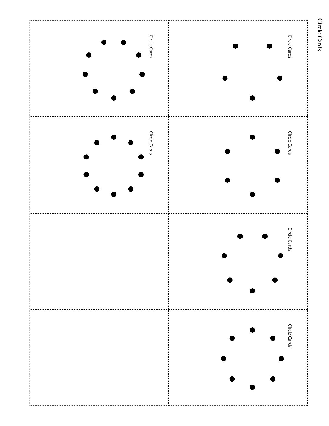 Lesson 13 Circle Cards