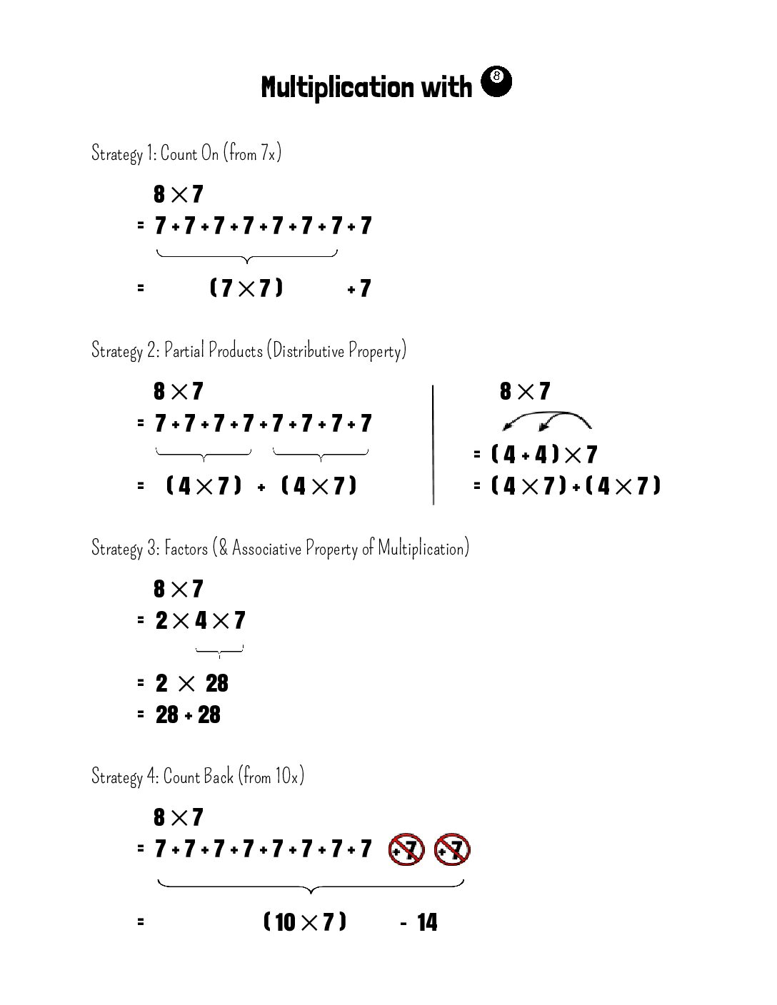 Multiplication With 08