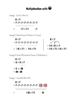 Multiplication With 08
