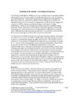 Oa Calculating Palindromes