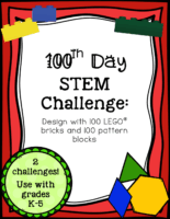 100Th Day Stem Activities Lego And Pattern Blocks 1