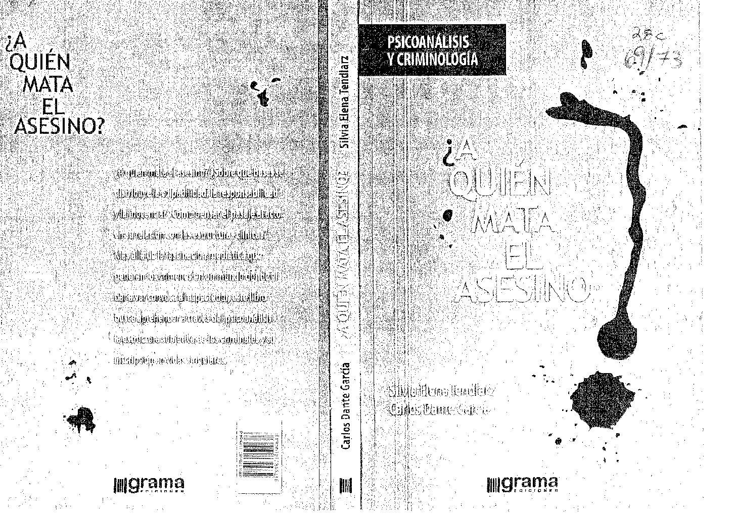 A- Qui En- Mata El Ase Sino- Silvia Tend Lar Z -Perfilacion Criminal Y Asesinos En Serie