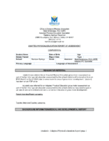 Aaa Report Template