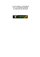 Accidentes Calculo Velocidad-Accidentologia Forense