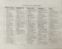 Activities For The Ape Student 2