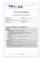 Analısıs Del Dıctamen Medıco Legal-Medicina Forense