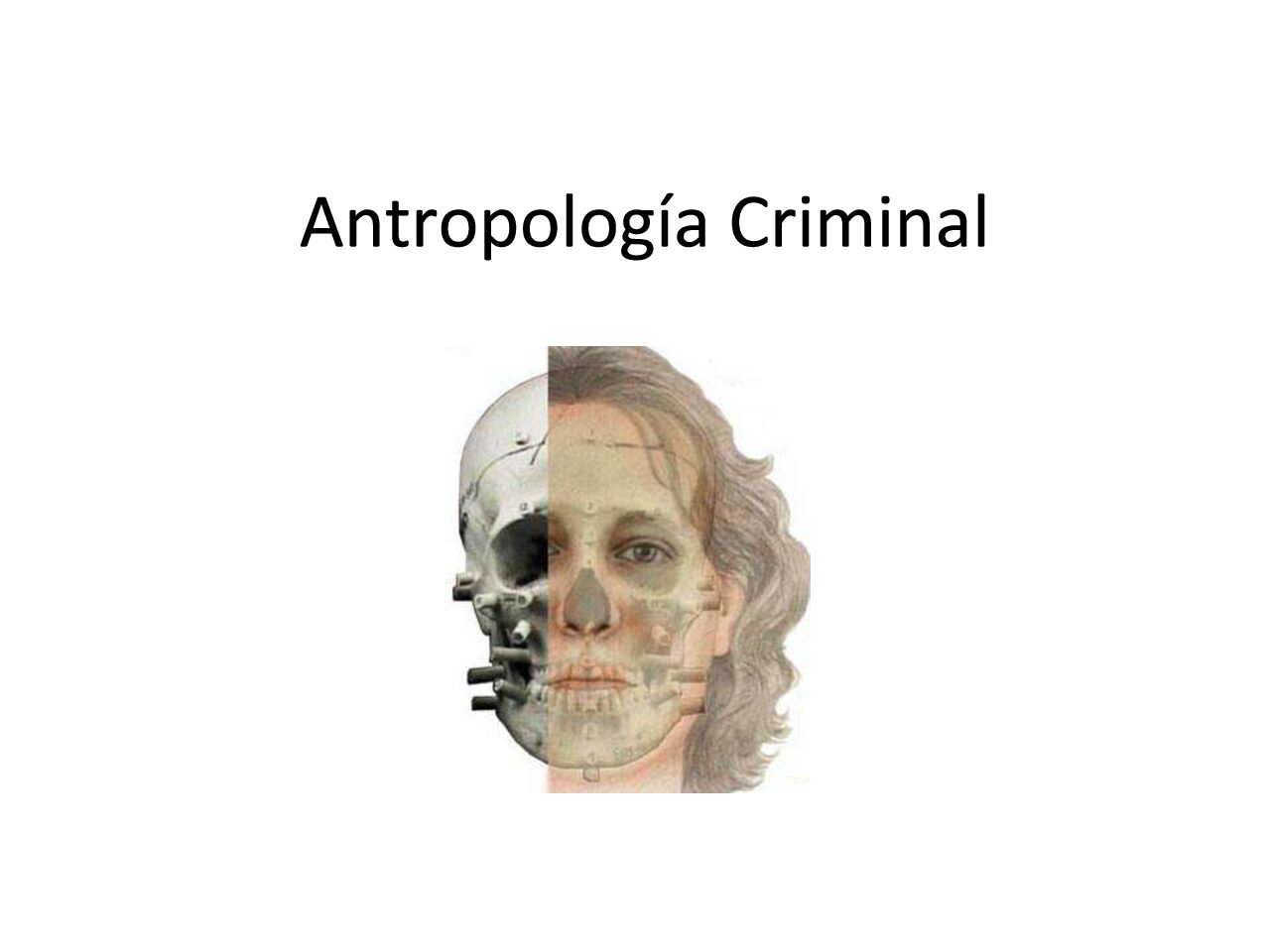 Antropologia Criminal-Antropologia Forense