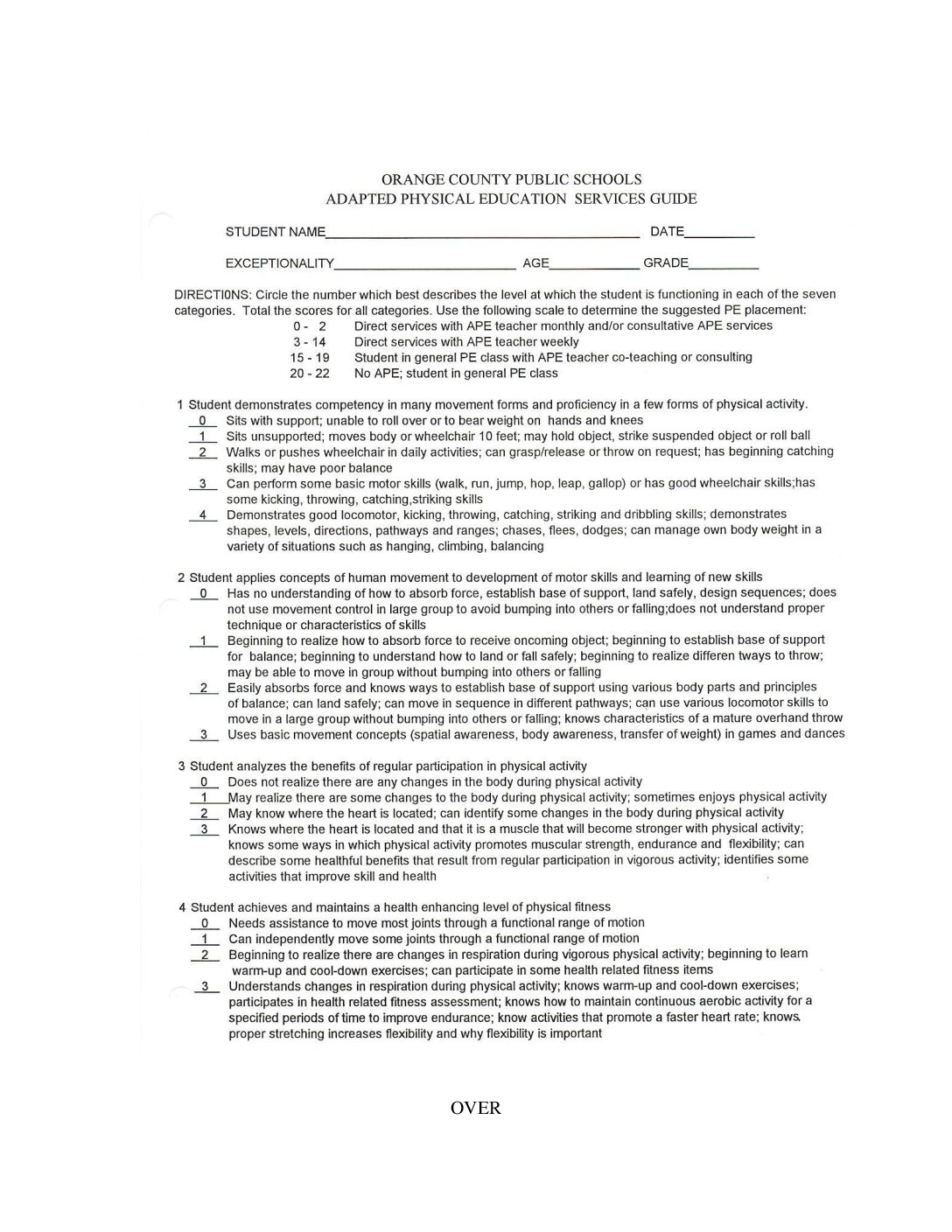Ape Services Guide Page 1
