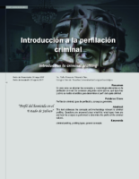 Articulo Introduccion Perfilacion Criminal-Perfilacion Criminal Y Asesinos En Serie