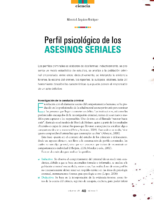 Asesino Social-Perfilacion Criminal Y Asesinos En Serie