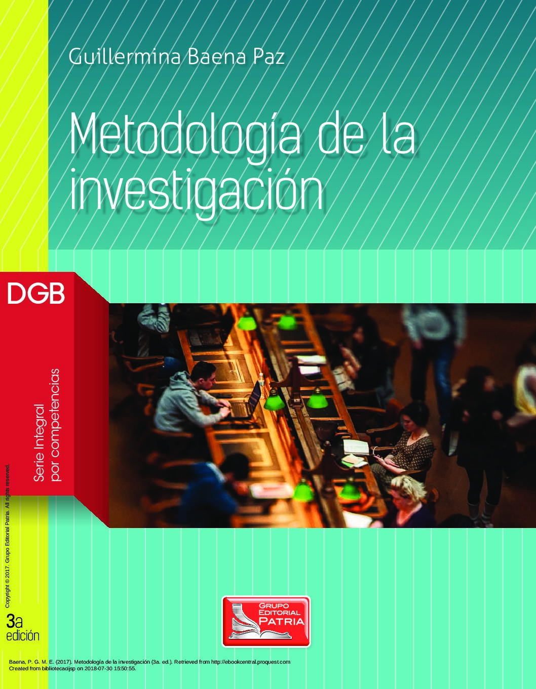 Baena (2017) MetodologíA De La İnvestigacióN -Investigacion Criminal