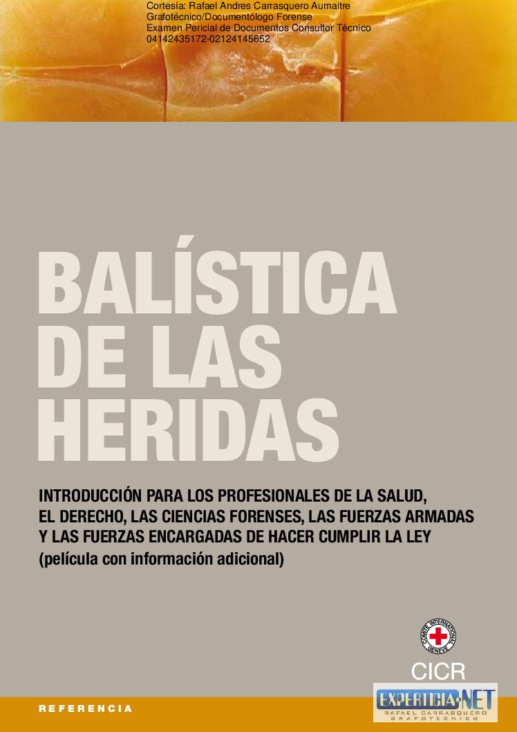 Balistica De Las Heridas-Balistica Forense