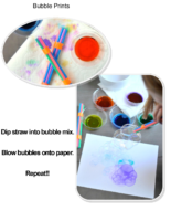 Bubble Prints Directions