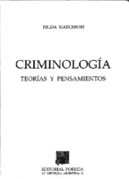 CrımınologíA-TeoríAs Y Pensamıentos -Criminologia