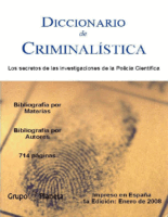 Diccionario De CriminalíStica -Criminalistica