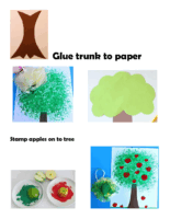 Directions Apple Stamp